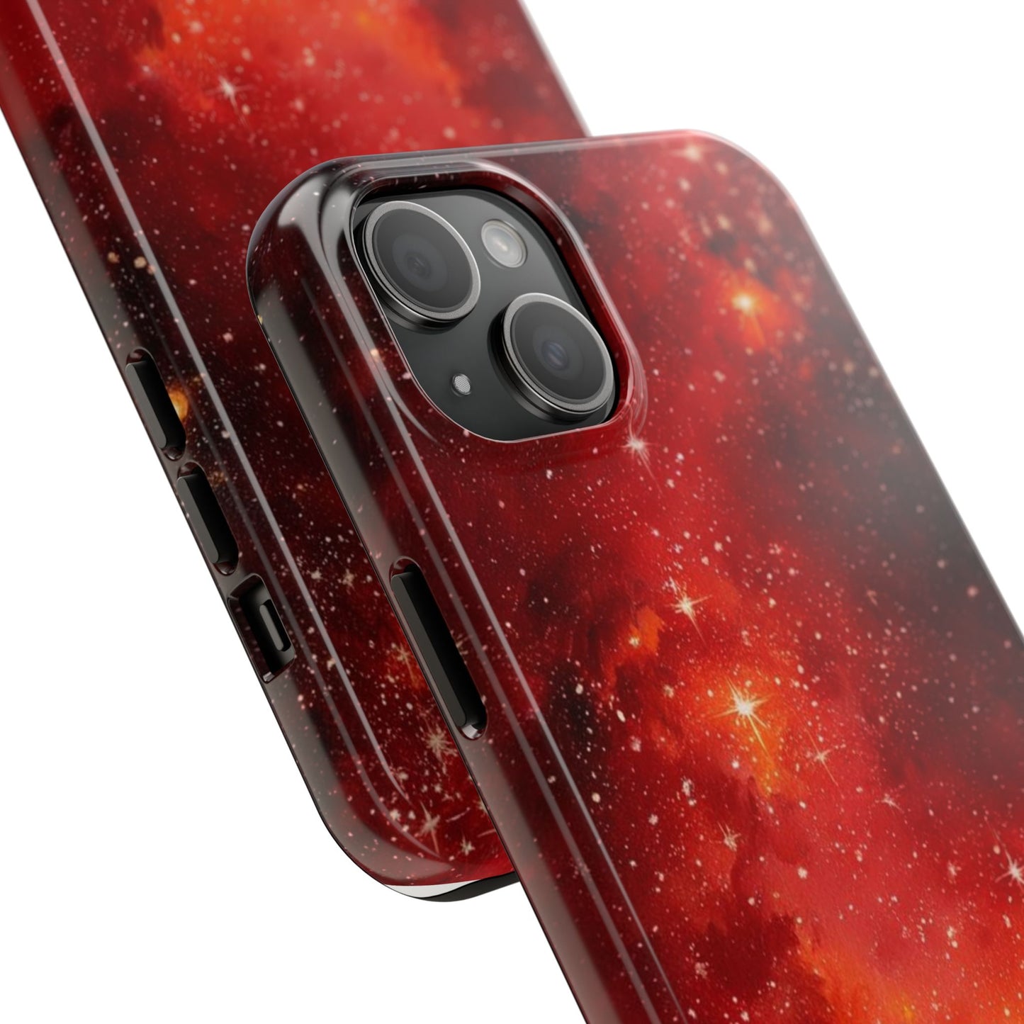 Phone Case - Cielo Rojo Estrellado Starry Sky Design