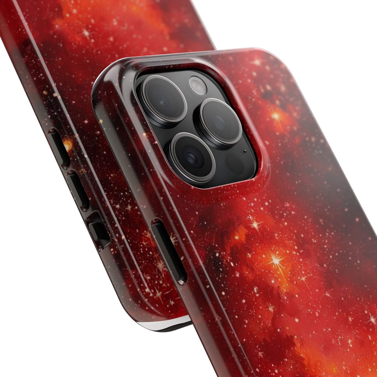 Phone Case - Cielo Rojo Estrellado Starry Sky Design