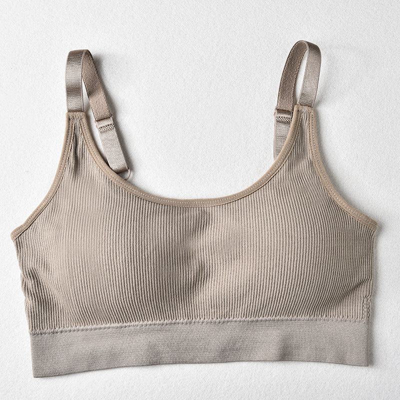 Shockproof Detachable Chest Pad Gathers Up Vest-Style Underwear