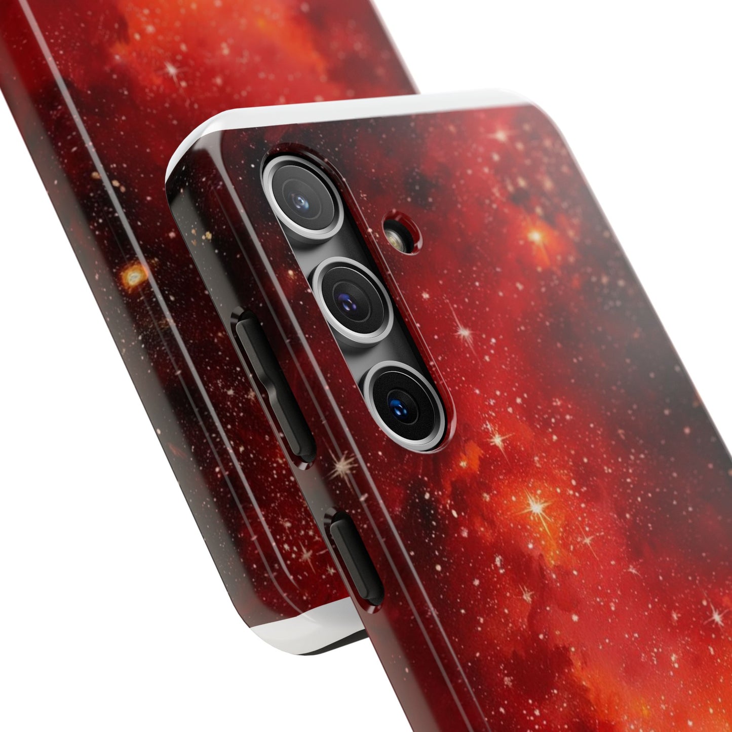 Phone Case - Cielo Rojo Estrellado Starry Sky Design