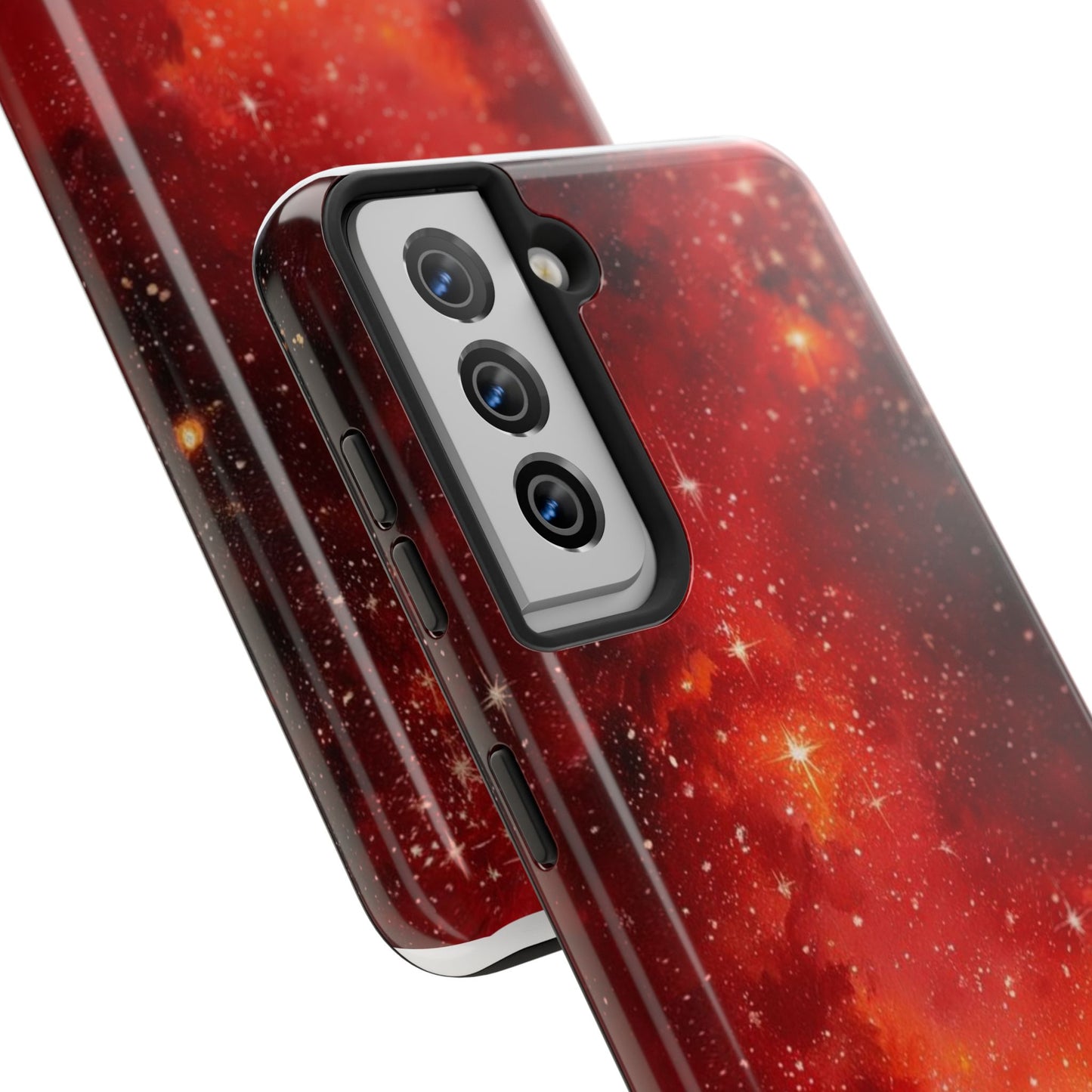 Phone Case - Cielo Rojo Estrellado Starry Sky Design