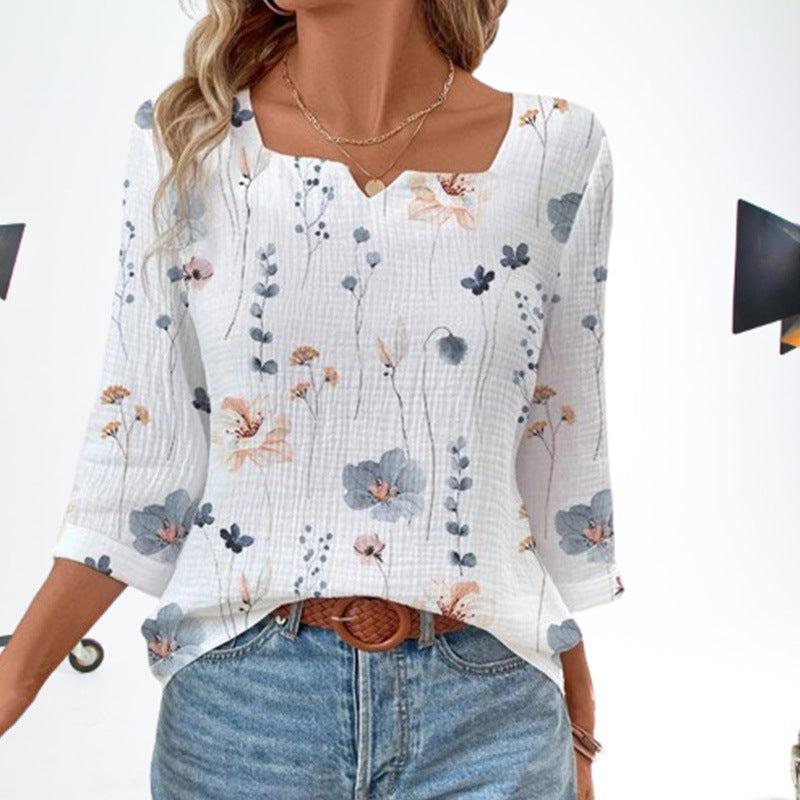 Elegant Commuter Printed Top
