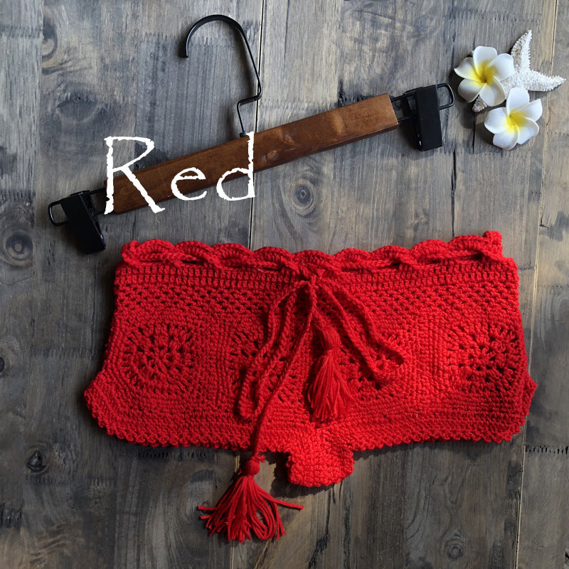 Knitted beach pants