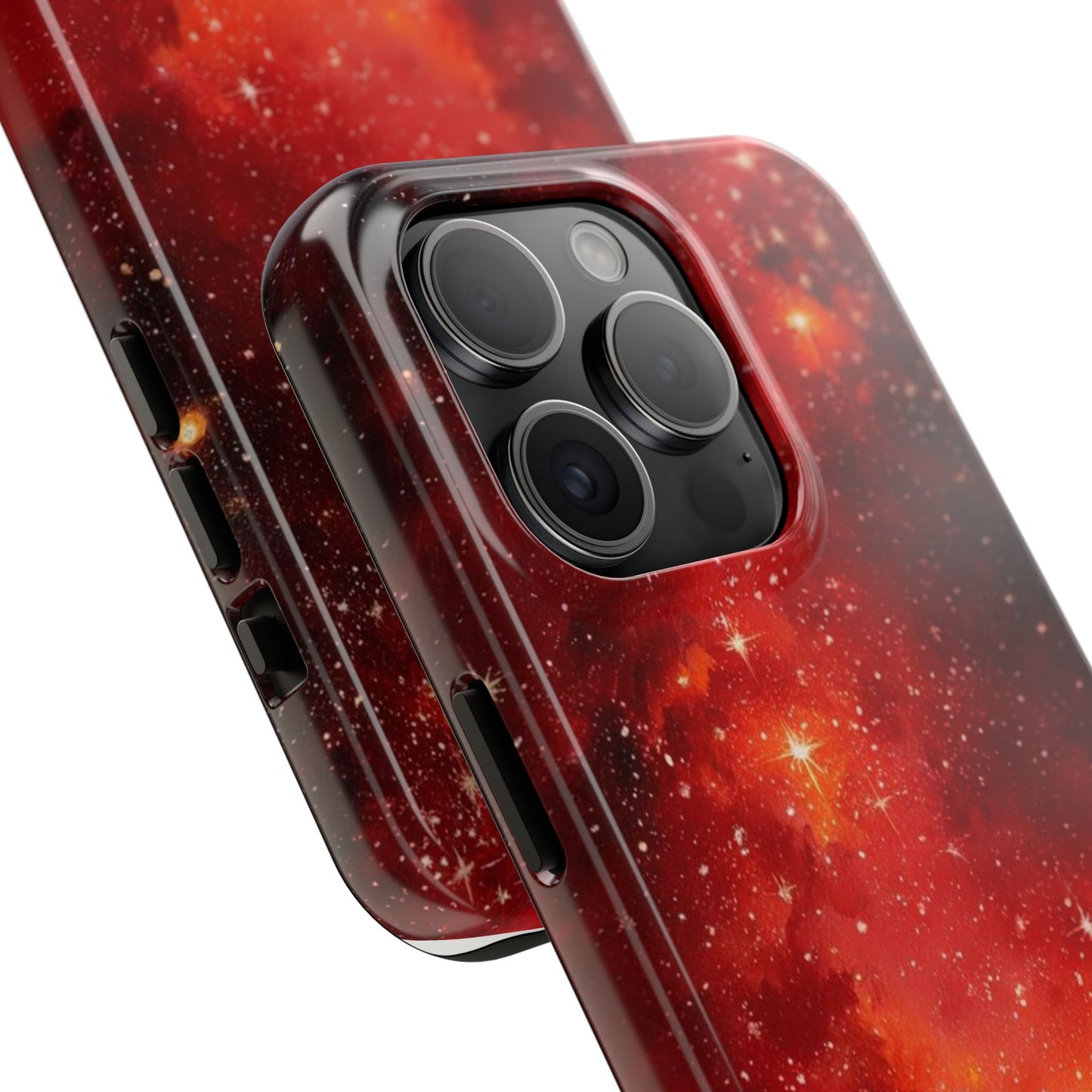 Phone Case - Cielo Rojo Estrellado Starry Sky Design
