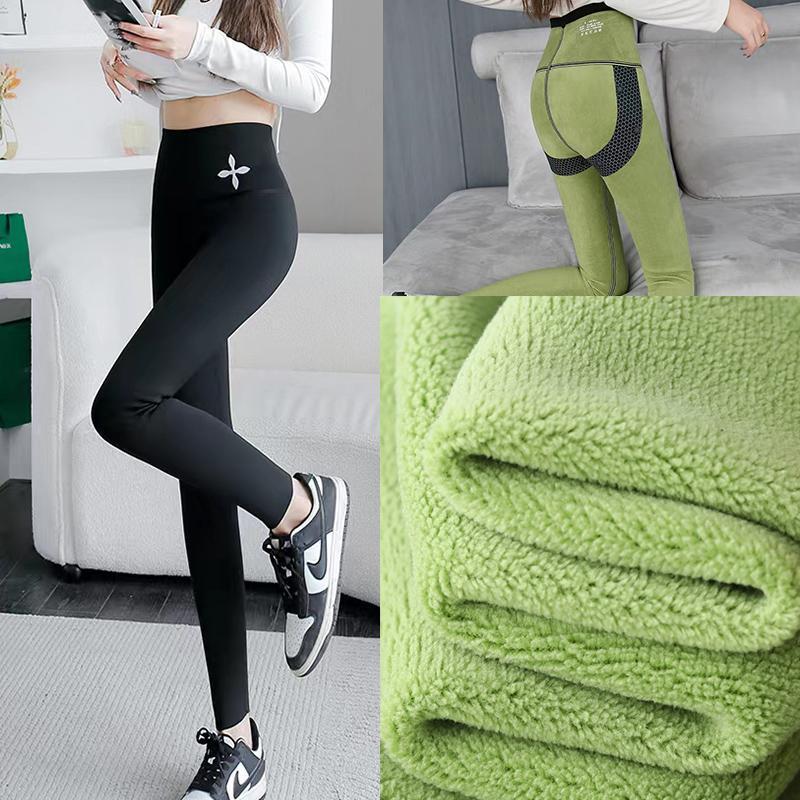 Women's Padded Elastic Pressure Abdominal Yoga Pants