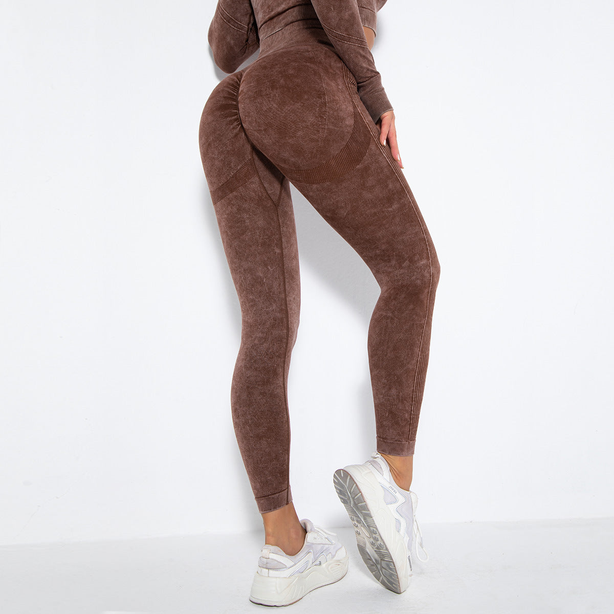 Fashion Peach Hip Wicking Yoga Pants