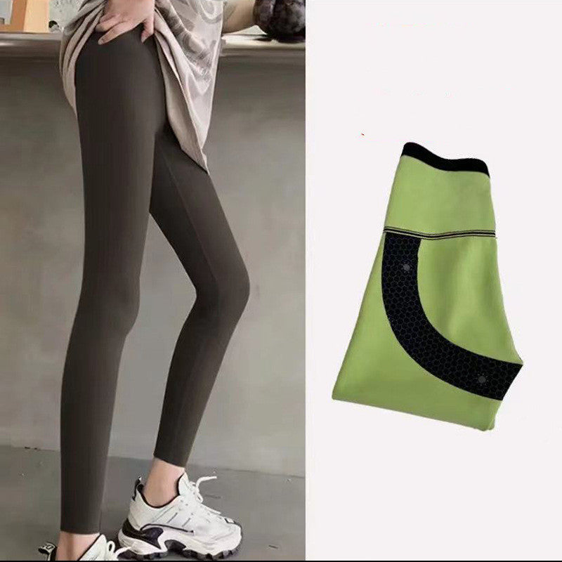 Women's Padded Elastic Pressure Abdominal Yoga Pants