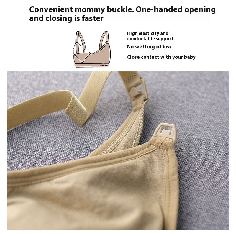 Comfortable Nursing Bra Push Up Plus Size Maternity Underwear