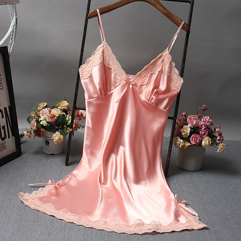 Women's Multi-color Underwear Pajamas Hot Lace Suspenders Pajamas
