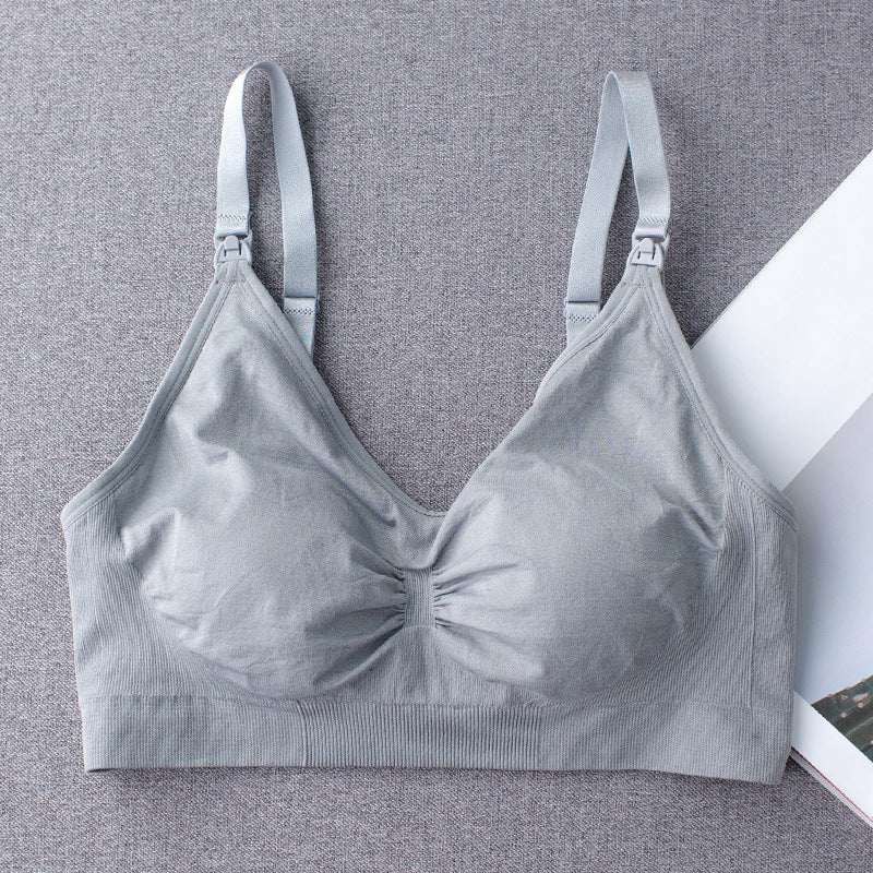 Comfortable Nursing Bra Push Up Plus Size Maternity Underwear