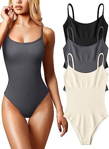 European And American Rib Sleeveless Spaghetti Strap Top Body-shaping Corsets