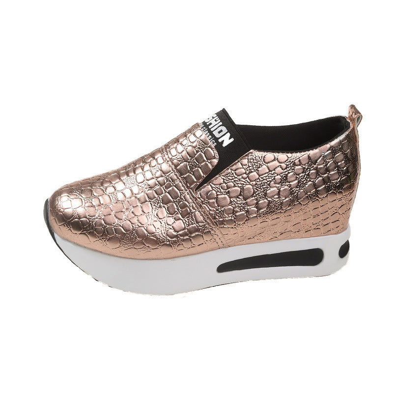 Stylish And Lightweight Casual Platform Shoes Women
