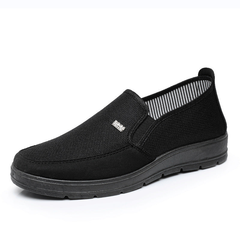 Men's Thin Shoes Slip-on Non-slip Elderly Dad Shoes Breathable Leisure
