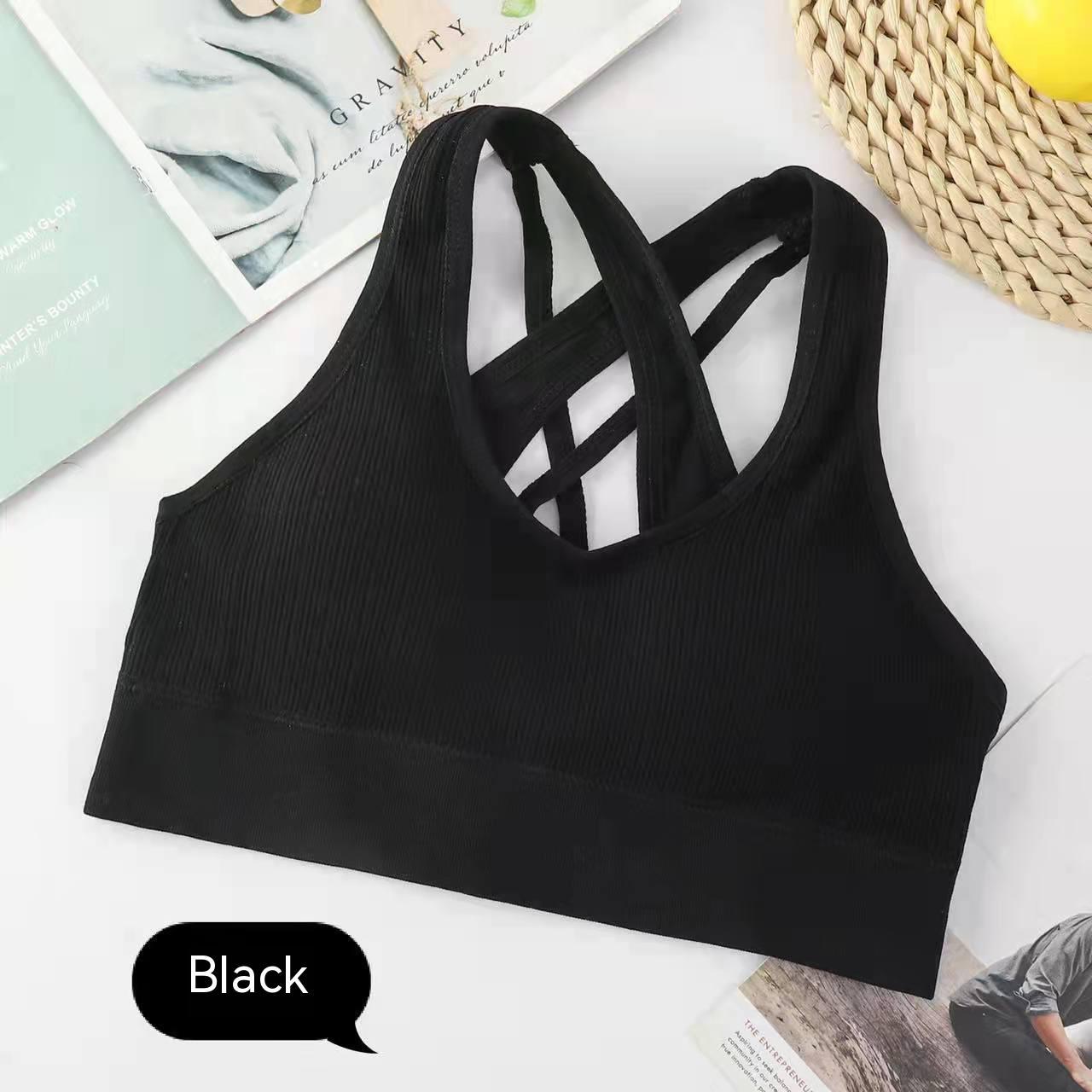 Women's Sports Underwear Breathable Yoga Shockproof Gathered Without Trace Bra