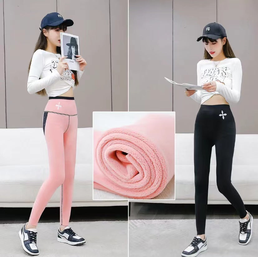 Women's Padded Elastic Pressure Abdominal Yoga Pants