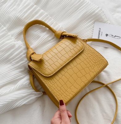 Women's Handbags European And American Fashion Crocodile Pattern One-Shoulder Diagonal Bag