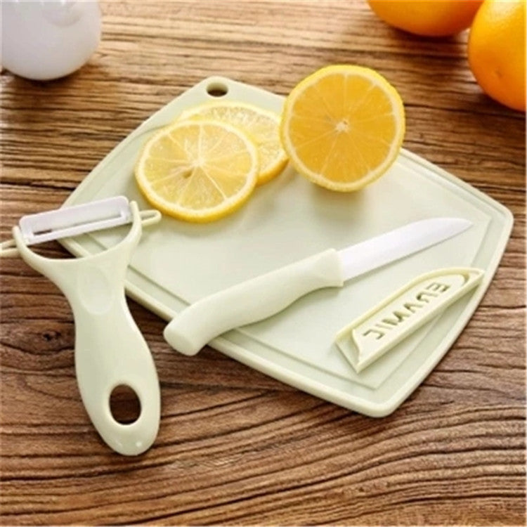 Ceramic fruit knife set