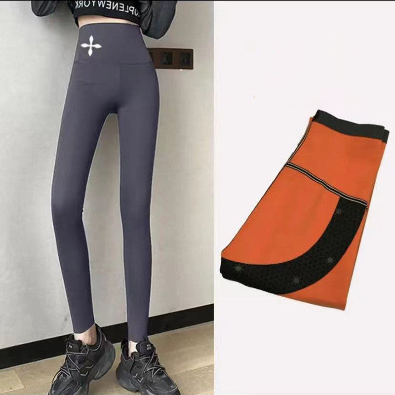 Women's Padded Elastic Pressure Abdominal Yoga Pants