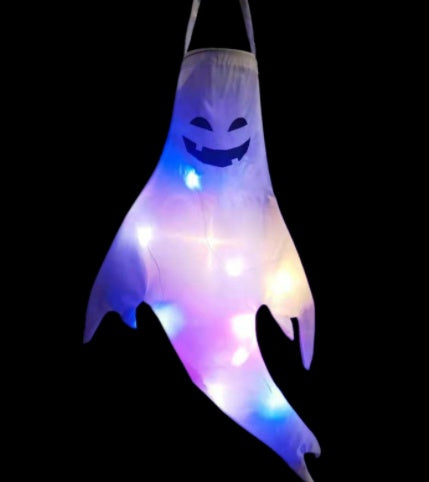 Halloween Hair Dryer Ghost Decoration Ghost Face Glow