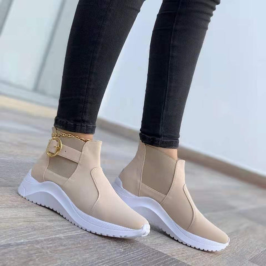 Set Of Foot Fashion Sports Shoes Women