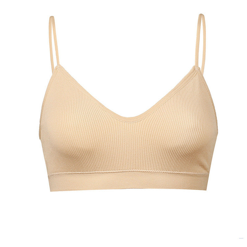 Seamless bra strapless tube top