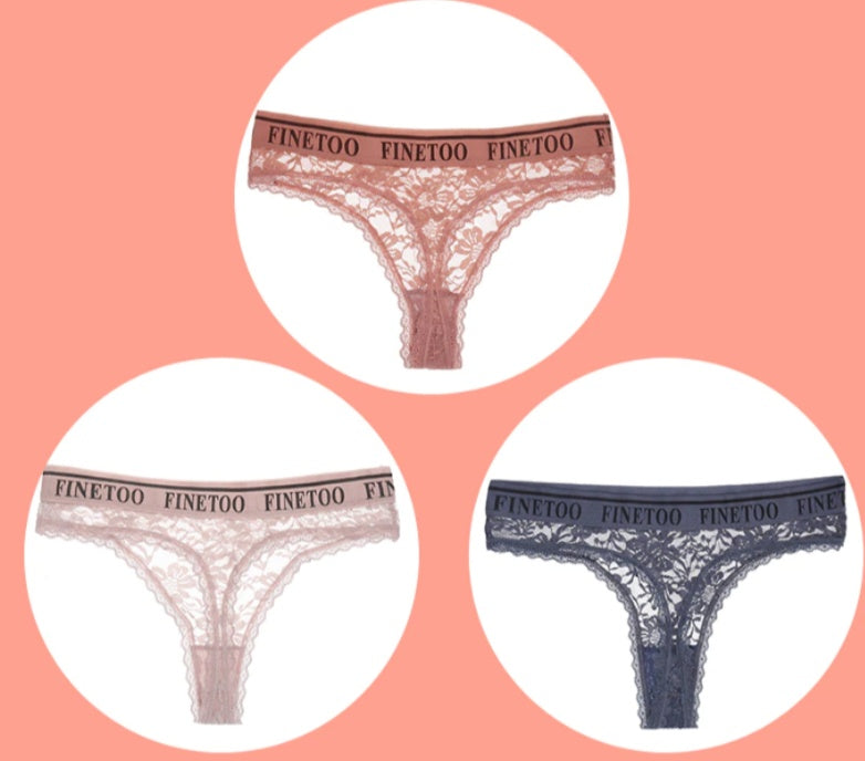 Ladies Thong Panties Lace T-Pants