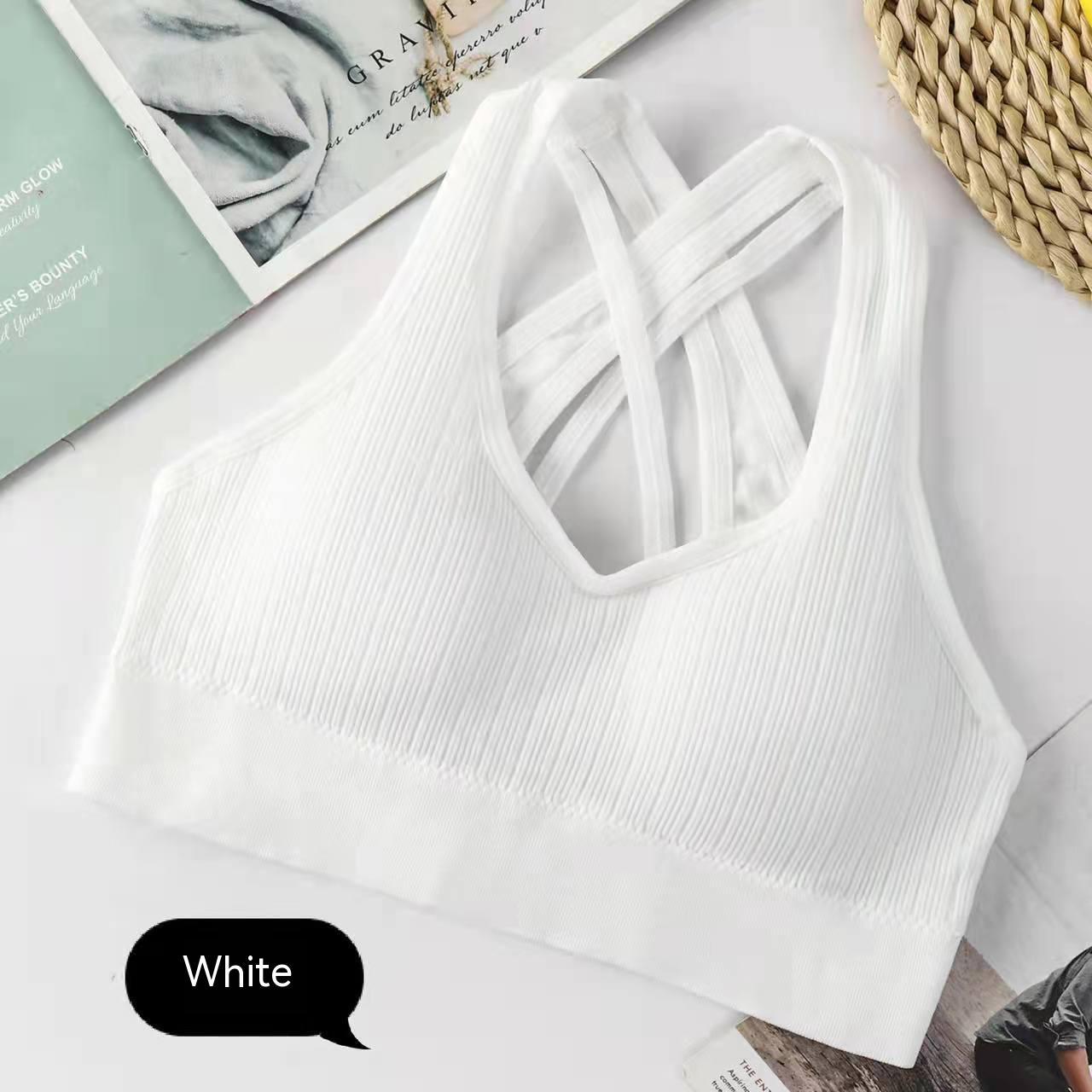 Women's Sports Underwear Breathable Yoga Shockproof Gathered Without Trace Bra