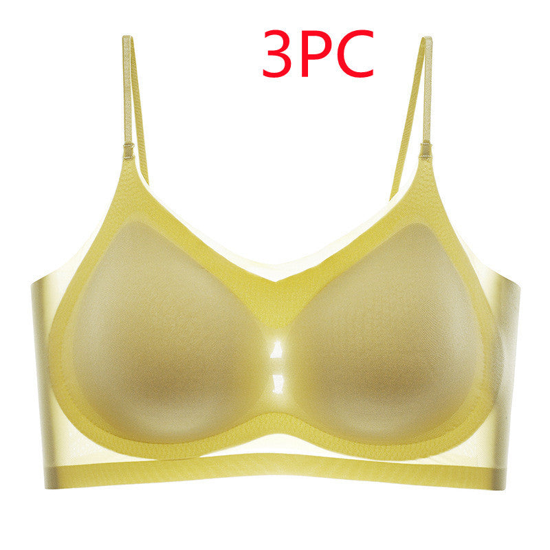 Ultra-thin Cool Gauze Bra Beauty Back Sling Underwear