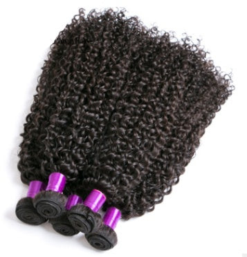 Brazilian Virgin Human Hair Kinky Curly Brazil Real Wig Hair Curtain