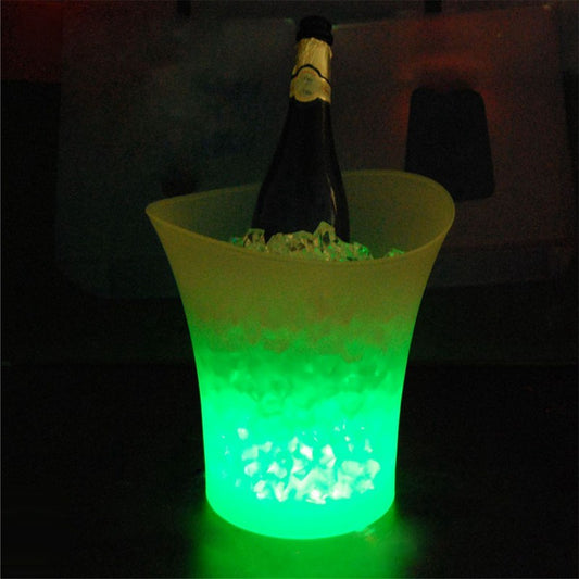 5L 7 Colors LED Luminous ice bucket