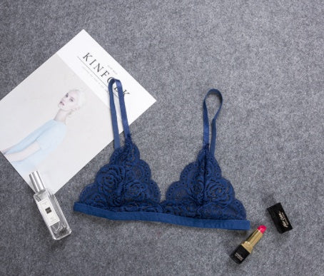 Lace Top And Corsage Bikini Top