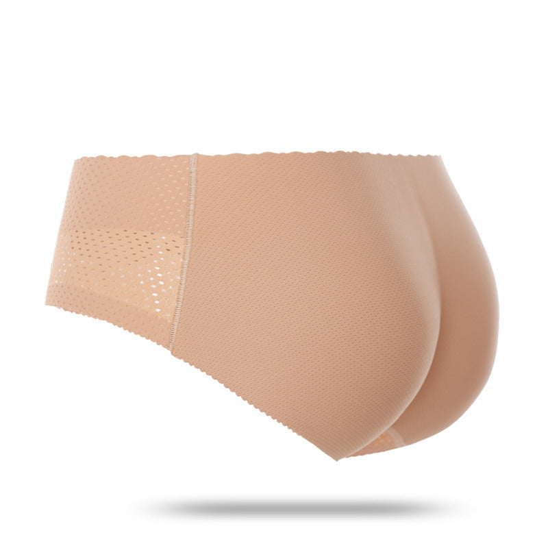 Fake Butt Seamless Thickened Hip Panties