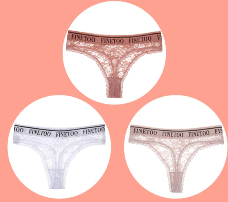 Ladies Thong Panties Lace T-Pants