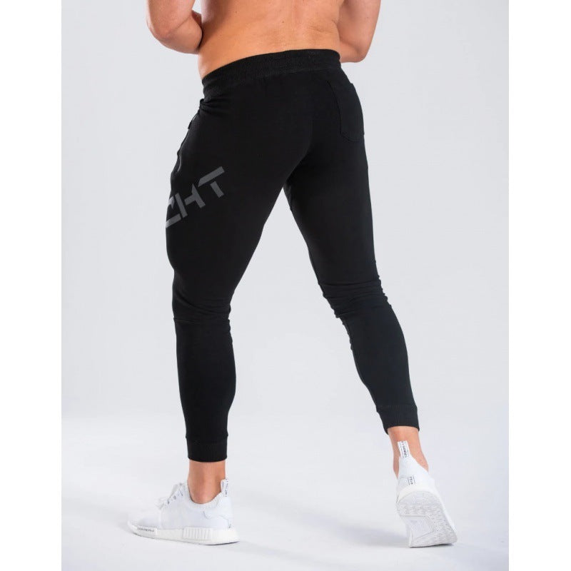 Autumn Joggers Pants Men Running Skinny Cotton Sweatpants