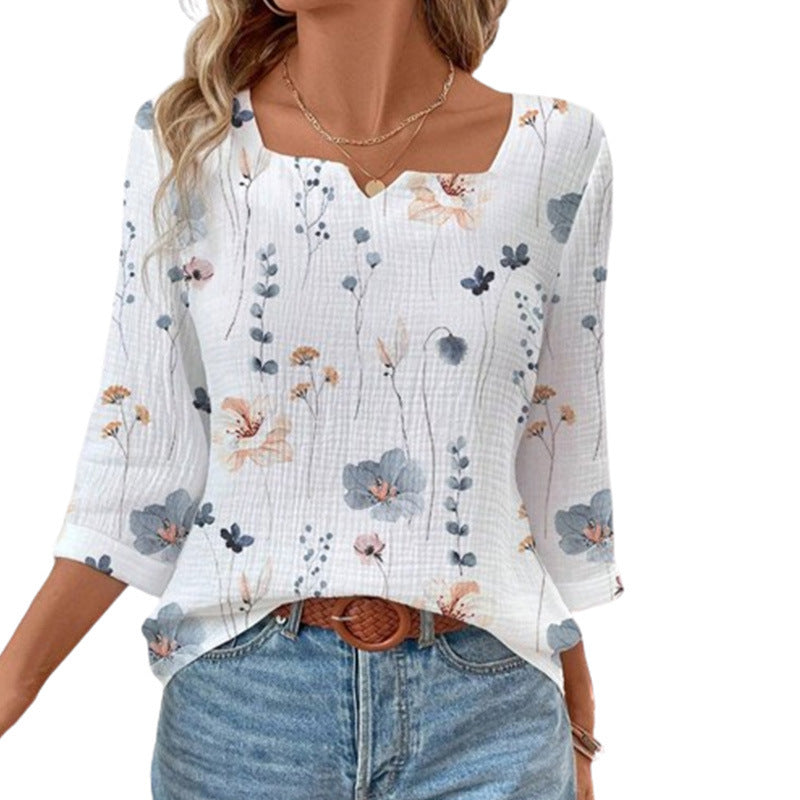 Elegant Commuter Printed Top
