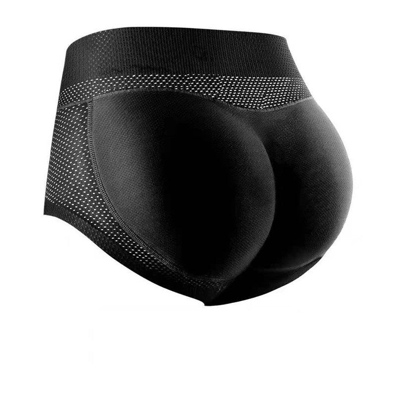 Fake Butt Seamless Thickened Hip Panties