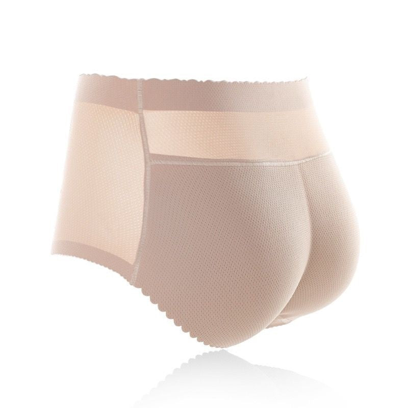 Fake Butt Seamless Thickened Hip Panties