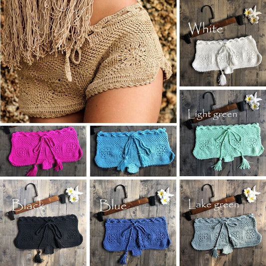 Knitted beach pants