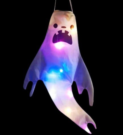 Halloween Hair Dryer Ghost Decoration Ghost Face Glow