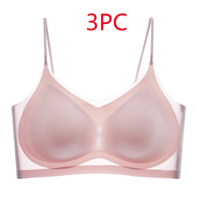 Ultra-thin Cool Gauze Bra Beauty Back Sling Underwear