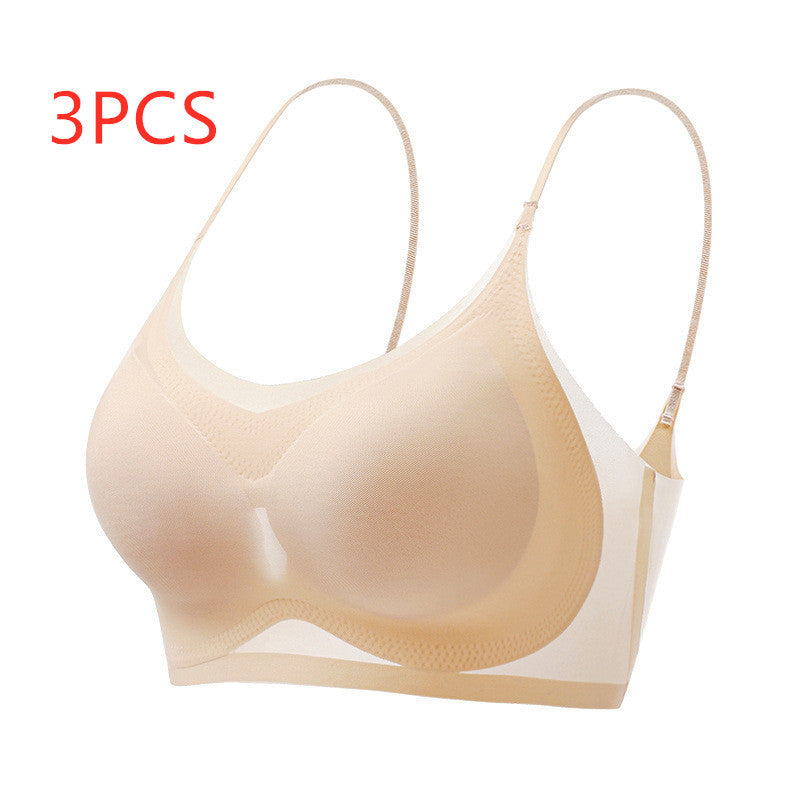 Ultra-thin Cool Gauze Bra Beauty Back Sling Underwear