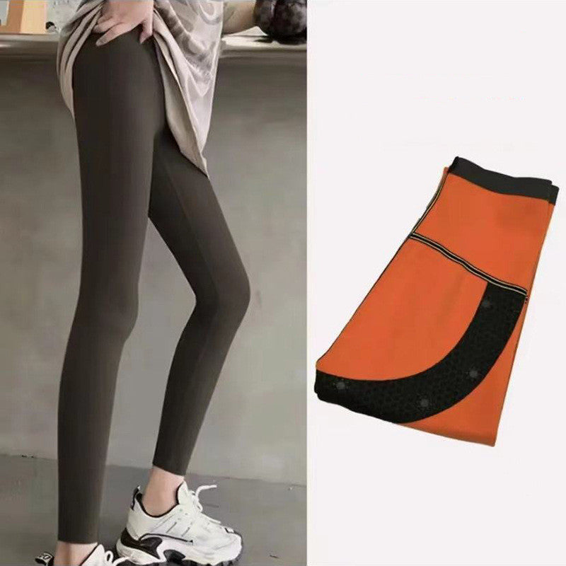 Women's Padded Elastic Pressure Abdominal Yoga Pants