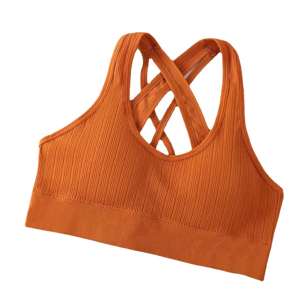 Women's Sports Underwear Breathable Yoga Shockproof Gathered Without Trace Bra
