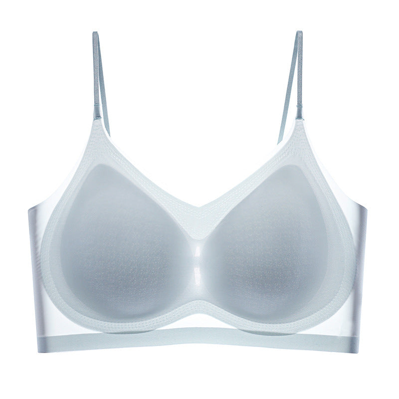 Ultra-thin Cool Gauze Bra Beauty Back Sling Underwear