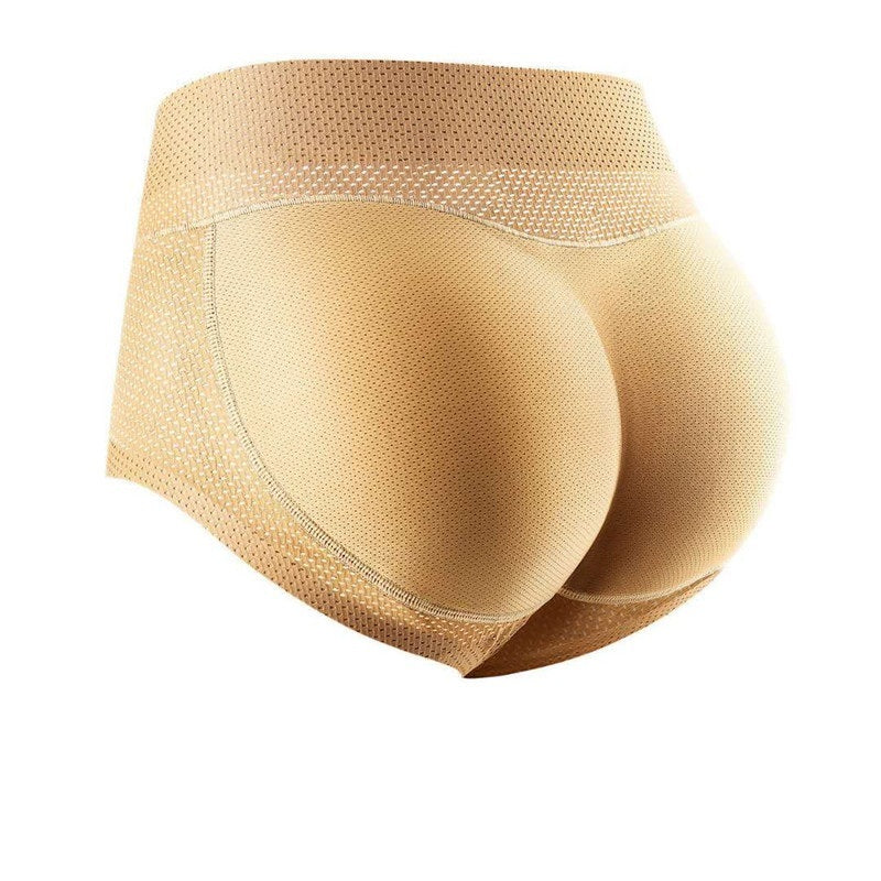 Fake Butt Seamless Thickened Hip Panties